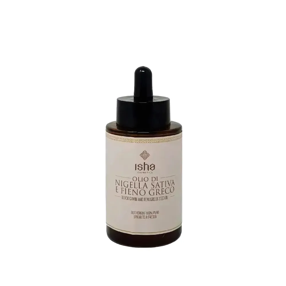 Isha Cosmetics Olio di Nigella Sativa e Fieno Greco 50ml - Imagen 1